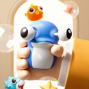 Ocean Pop-Eye Squishy Stress Relief Toy