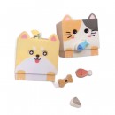 磁吸发声变脸解压钥匙扣玩具挂件