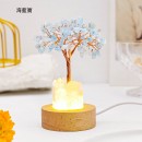 水晶發財樹小夜燈