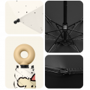 Five-fold mini umbrella