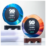 Crystal Marble Trophy