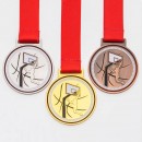 Basketball Metal Medal