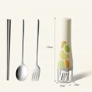 便攜不鏽鋼餐具套裝