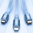 三合一伸縮快充充電線