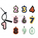 幸运数字钥匙扣