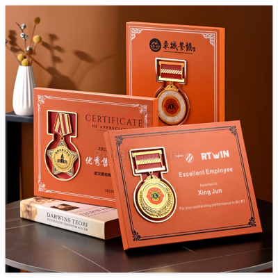 創意襟章皮革獎牌