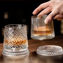 Rotatable Tumbler Crystal Glass