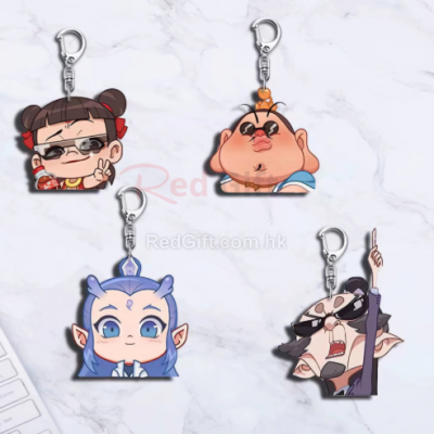 Nezha Acrylic Keychain