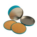 馬口鐵罐軟木杯墊