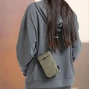 Crossbody ID card storage bag and mobile phone bag