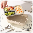 304不鏽鋼分格飯盒(可微波爐）