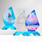 帆船水晶獎座 帆船水晶獎座