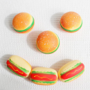 Hamburger and hot dog squeeze toys for stress relief