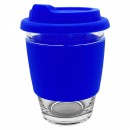 Carlo Glass Coffee Cup - Silicone Band