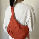 Nylon Crossbody Dumpling Bag