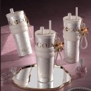 Large-Capacity Portable Thermos With  Stainless Steel/Ceramic Inner Liner