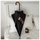 復古木柄黑膠雨傘 復古木柄黑膠雨傘