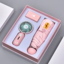 Umbrella And Mini Fan Gift Set