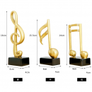 Musical Note Model Ornaments