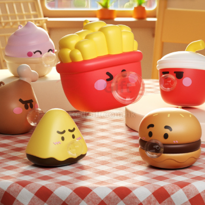 汉堡薯条捏捏乐解压玩具