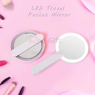 LED灯便携式小化妆补妆镜