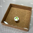 透明翻盖软木礼盒