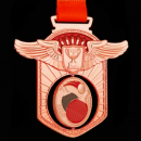 Table Tennis Hollow Rotating Medal