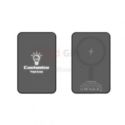 LED發光Magsafe磁吸移動電源