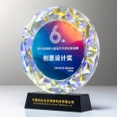 水晶奖座