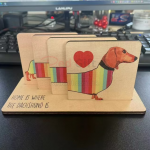 Creative Wooden Coaster