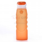 LED Silicone Folding Water Bottle