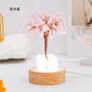 水晶發財樹小夜燈
