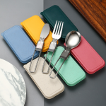 304 stainless steel folding tableware set
