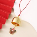 Christmas small bell wind chime pendant ornament