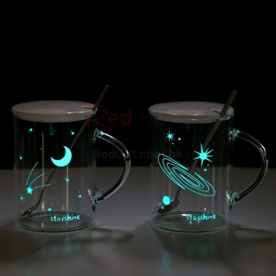 Glass Cup With Lid