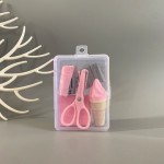 迷你马卡龙色文具套装