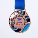 Surfing Wave Medal