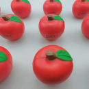 Apple stress ball squeeze toy