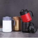 Stainless Steel Coffee Mug Cup with Lid