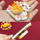 創意旋轉財神冰箱貼