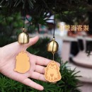 銅質風鈴牛皮掛飾