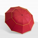 10骨商务手动折叠雨伞