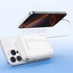 3C認證品勝無線帶線帶支架行動電源