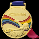 游泳金属奖牌