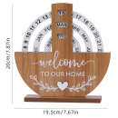 木質桌面日曆萬年曆