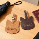 咖啡渣环保猫咪行李牌