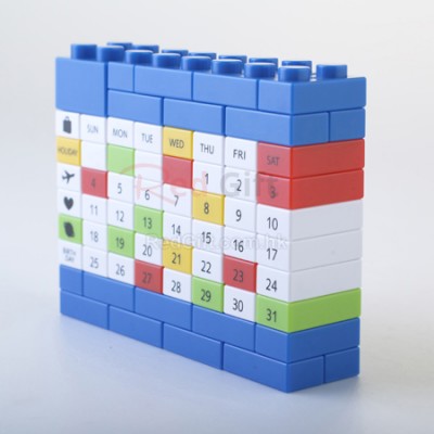 Building Blocks Calendar