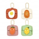 PU零錢包鑰匙扣