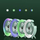 炫彩小夜燈桌面風扇