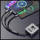 三合一伸縮數據線